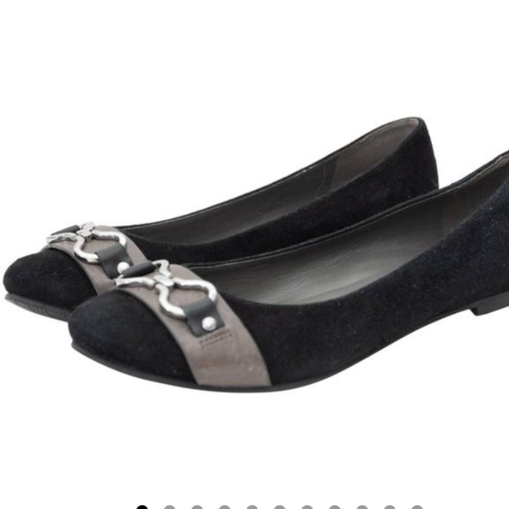 Cole Haan Black Suede Flats